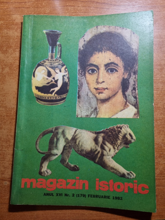 revista magazin istoric februarie 1982