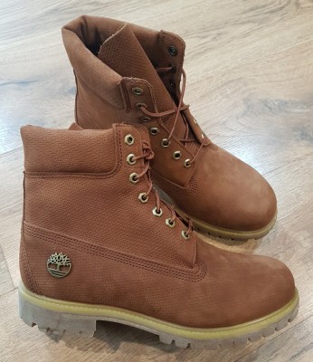 Bocanci barbat TIMBERLAND 6 inch premium originali noi piele waterproof 44,5 foto