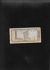 Liban 1 livra 1980 foto