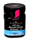 MIERE DE MANUKA KFACTOR 12 250GR RAW, Wedderspoon
