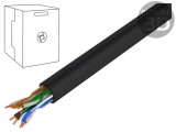 Cablu Ethernet 5e U/UTP 4x2x24AWG DIGITUS pentru utilizare industrială