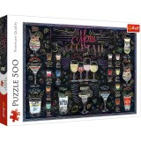 Puzzle Trefl 500 Meniul De Cocktailuri