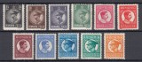 ROMANIA 1930 LP 86 CAROL II FILIGRAN PTT (UZUALE) GUMA ORIGINALA SERIE SARNIERA
