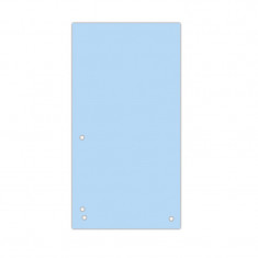 Separatoare Carton Pentru Biblioraft, 190 G/mp, 105 X 235mm, 100/set, Donau Duo - Albastru
