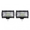 Set 2 x Proiectoare auto, 144W/Set, 12/24V, 24 LED, Universal
