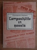 Constantin Parfene - Compozitiile in scoala