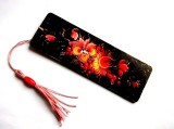 semn carte cu motiv traditional floral 35068