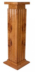 Piedestal Art Deco din lemn masiv furniruit CAT054