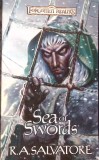 Sea of Swords - R.A. Salvatore - Carte Fantasy Engleza - Paperback, Wizard 2001, 410 Pagini