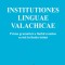 Institutiones lingua valachicae Prima gramatica a limbii romane scrisa in latina