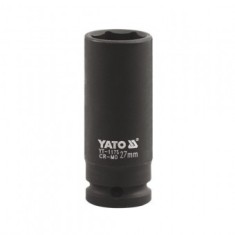 Cheie de impact Yato YT-1176, dimensiune 30 mm, prindere 1&rdquo;, lunga