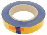Bandă de marcare albastră autoadezivă PVC 50mm x 50m FATH