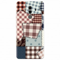 Husa silicon pentru Huawei Mate 10, Patchwork Vector