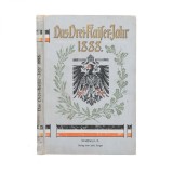 Carl Aum&uuml;ller, 1888 Das drei kaifer jahr [1888 Anul celor trei &icirc;mpărați], 1888, cu ștampila ex-libris a regelui Carol I