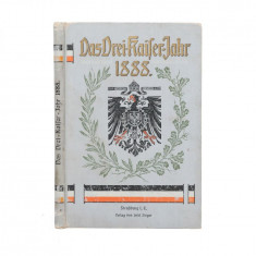 Carl Aumüller, 1888 Das drei kaifer jahr [1888 Anul celor trei împărați], 1888, cu ștampila ex-libris a regelui Carol I