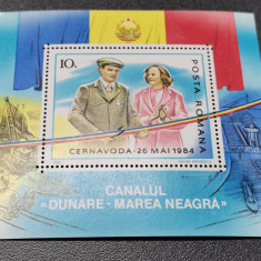 Romania Colita Lp 1128 Canal Dunare - Marea Neagra 1985 Mnh