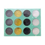 Cumpara ieftin Set 12 decoratiuni nisip color pentru unghii, Global Fashion