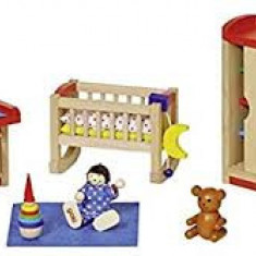 Mobilier pentru casute papusi - camera copiilor 2
