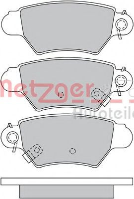 Set placute frana,frana disc OPEL ASTRA G Hatchback (F48, F08) (1998 - 2009) METZGER 1170042 foto