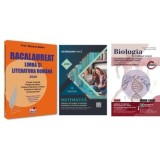 Pachet Bacalaureat 2026. Limba si literatura romana, Matematica. Modele de subiecte pentru Filiera tehnologica, Servicii si Biologia pe intelesul tutu