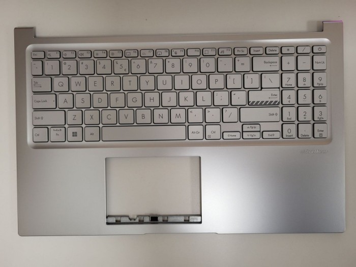 Carcasa superioara cu tastatura palmrest Laptop, Asus, VivoBook 15 A1504, A1504ZA, 13N1-GVA0K01, 13NB1022P05012-3, 90NB1022-R31UI0, iluminata, layout