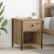 vidaXL Dulap de noapte stejar artizanal 40 x 42 x 50 cm Lemn compozit 881848
