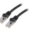Patch Cord S/FTP Cat6a Cupru Negru 5m LSZH Cablexpert