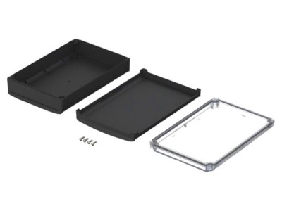 Carcasă desktop BOPLA BoVersa policarbonat negru 185x275x73 mm IP68 foto