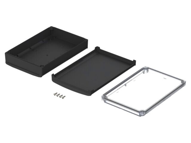Carcasă desktop BOPLA BoVersa policarbonat negru 185x275x73 mm IP68