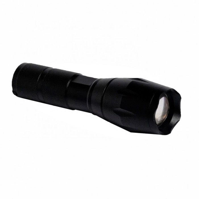 LANTERNA LED SPACER, (CREE T6), 200 lumen, zoom, tailcap switch, battery: 18650 or 3xAAA &quot;SP-LED-LAMP&quot;(timbru verde 0.18 lei)