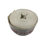 Cumpara ieftin Furtun apă motopompă panzat alb pompier 3 toli, 30m, 8 bar, fără mufe WAINER F30