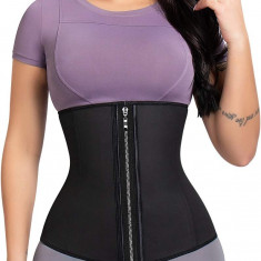 NE Latex Talie Trainer Corset Underbust Sport Cincher Femei Antrenament Body Sha