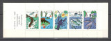 Finlanda.1991 100 ani Asociatia centrala de pescuit carnet DF.114, Nestampilat