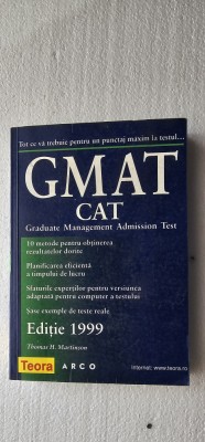 GMAT CAT - Graduate Management Admission Test - Thomas H. Martinson foto