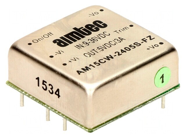 Convertor DC/DC 15W 9-36V la 5V 3A