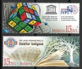 Moldova 2019 Mi 1101/02 MNH - Anul internațional al tabelului periodic, Nestampilat