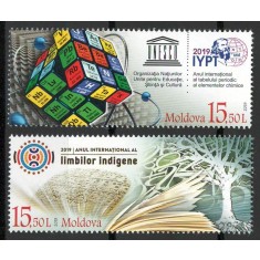 Moldova 2019 Mi 1101/02 MNH - Anul internațional al tabelului periodic