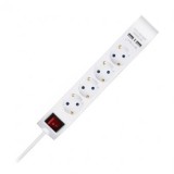 PRELUNGITOR 5 CAI CU INTRERUPATOR + 2USB 1.4M(3G1.5MM2), V-TAC