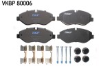 SKF VKBP 80006 set placute frana disc