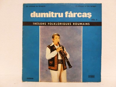 Dumitru Fărcaș &amp;ndash; Un Virtuose Du Taragote Vol. II, disc vinil, 1977 foto