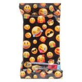 Servetele umede cu model Emoji, 20 buc, cu Aloe Vera si vitamina E, CMCLASS