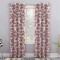 Draperie blackout model floral cu inele auriu antic, Madison, 150x270 cm, densitate 700 g/ml, Garden Flowers, 1 buc