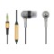 CASTI A4tech, &amp;quot;Metallic&amp;quot;, cu fir, intraauriculare, utilizare MP3, smartphone (doar audio), microfon nu, conectare prin Jack 3.5 mm, argintiu