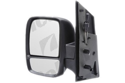 Oglinda exterioara Citroen Jumpy, 02.2007-, Fiat Scudo (270), 02.2007-, Peugeot Expert, 02.2007-, partea Dreapta, culoare sticla crom, oglinda cu sti foto