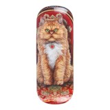 Toc Ochelari Pisici Lisa Parker Nebună După Pisici, Etui Dur, Lavetă Microfibră, 16.5cm x 6cm x 4cm
