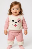 Set bluzita si pantaloni asortati Puppy (Marime Disponibila: 12-18 luni