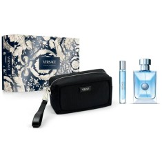 Set cadou Versace Pour Homme pentru bărbați EDT 100 ml + EDT 10 ml + geantă de toaletă