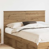 vidaXL Tăblie cap cu headboard Stejar Artizanal 150 cm Lemn compozit 887757