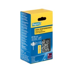 Rapid 5001437, set 300 de nituri high performance, ?4.8 x 14 mm foto