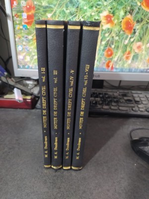 M.A. Dumitrescu, Notițe Compendiu Rezumatul principiilor de drept civil 1-8, 160 foto